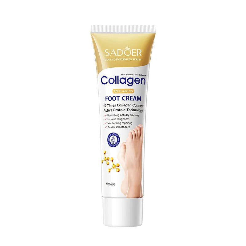 SAODER Collagen Foot Cream Feet Skincare Moisturizing Hydrating Firming Nourishing Repairing Feet Creams Foot Skin Care Products